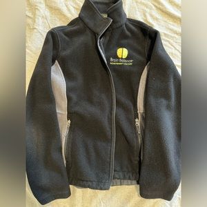 CROSSLAND FLEECE ZIPPER SWEATER SIZE M